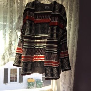 Multi colored sweater